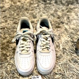 Nike Air forces, barley worn,